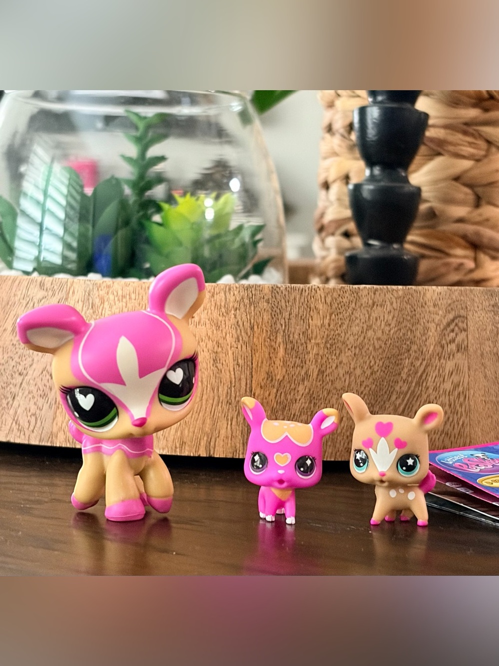 Littlest Pet Shop, Mommy and Babies #501,502 (exotic) #504(chase)